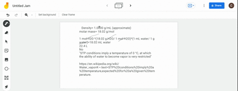 ⏩SOLVED:From the density of liquid water and its molar mass,… | Numerade
