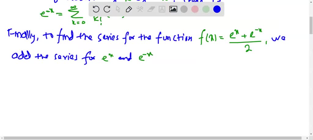 SOLVED:Find the Maclaurin series for the functions in Exercises 51-60 ...