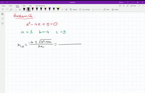 find-the-real-or-imaginary-solutions-to-each-equation-by-using-the-quadratic-formula-x2-4-x90