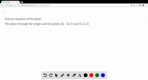 find-an-equation-of-the-plane-the-plane-through-the-origin-and-the-points-3-2-1-and-1-1-1