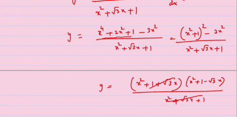 beginaligned-yfracx4-x21x2sqrt3-x1x2-sqrt3-x1-fracd-yd-x2-x-sqrt3-rightarrow-a2-b-sqrt3-a-b2sqrt3-en