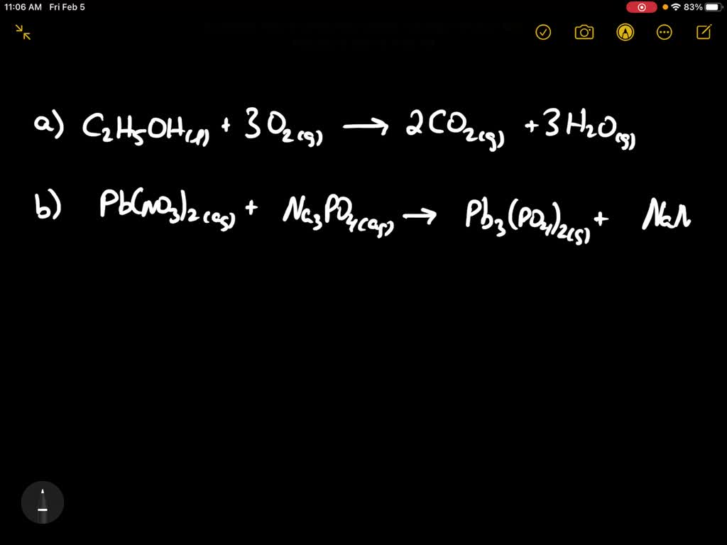 SOLVEDGive the balanced equation for each of the following. a. The