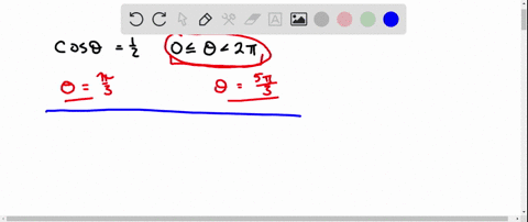 the-equation-cos-thetafrac12-0-leq-theta-2-pi-has-solutions-fracpi3-and-frac5-pi3-suppose-the-domain