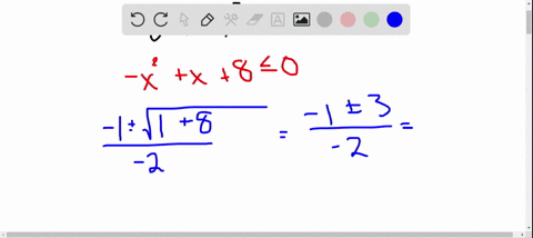 solve-the-inequality-find-exact-solutions-when-possible-and-approximate-ones-otherwise-8x-x2-leq-0