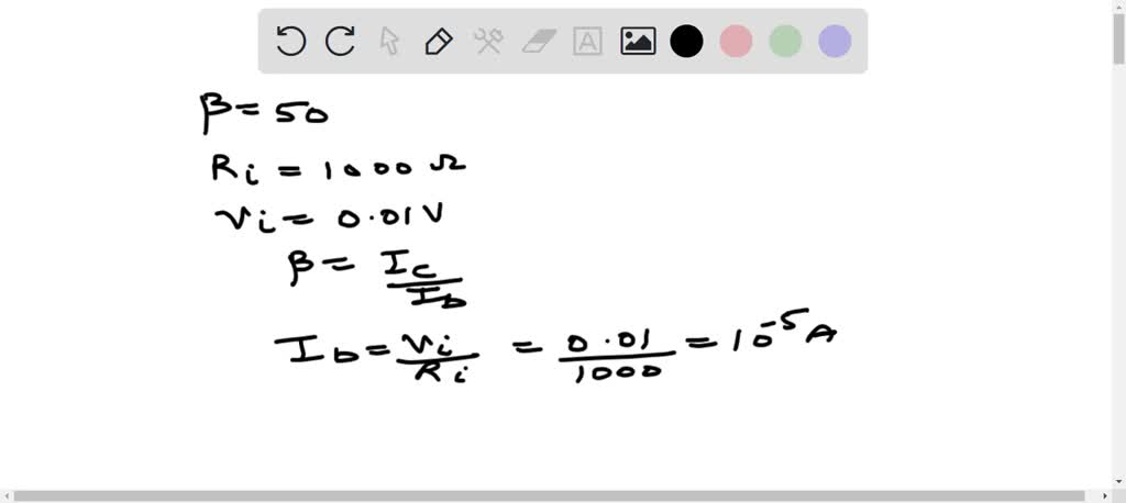 solved-a-50-mv-signal-is-applied-to-the-base-of-a-properly-biased