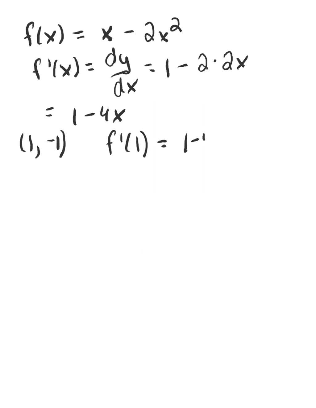 solved-find-the-slope-of-the-function-s-graph-at-the-given-point-then