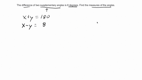 the-difference-of-two-supplementary-angles-is-8-degrees-find-the-measures-of-the-angles