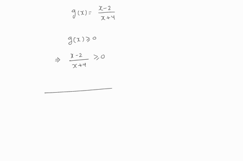 for-the-function-gxfracx-2x4-solve-each-of-the-following-gx-geq-0
