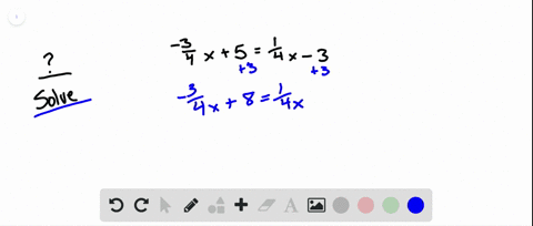 solve-the-equation-frac34-x5frac14-x-3