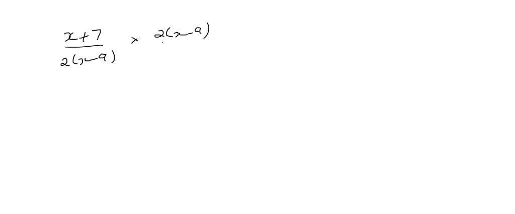 SOLVED:Perform the indicated operations and simplify.((x-9)(x+7))/(x+1 ...