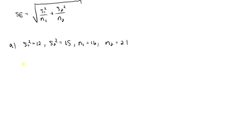 calculate-the-estimate-for-the-standard-error-of-difference-between-two-independent-means-for-each-o