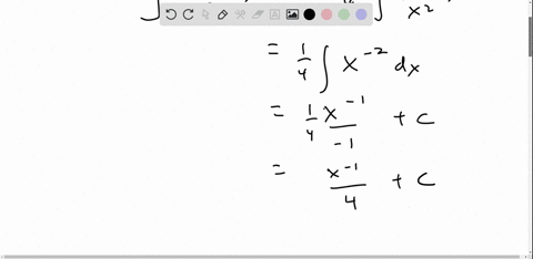 find-the-indefinite-integral-and-check-your-result-by-differentiation-int-frac14-x2-d-x