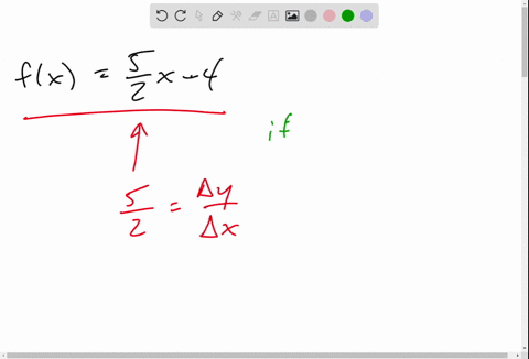 consider-the-linear-function-fxfrac52-x-4-if-x-is-changed-by-1-unit-how-many-units-will-y-change-if-