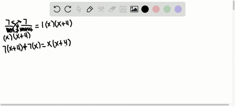 let-fxfrac7xfrac7x4-find-all-x-for-which-fx1