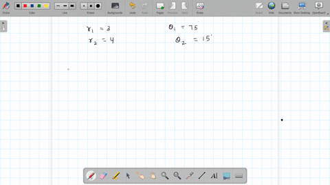 in-a-two-dimensional-motion-of-a-particle-the-particle-moves-from-point-a-position-vector-vecr_1-to-