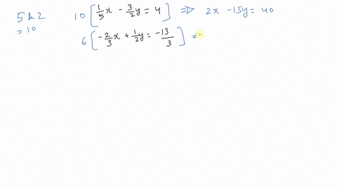 use-elimination-to-solve-each-system-of-equations-check-your-solution-leftbeginaligned-frac15-x-frac