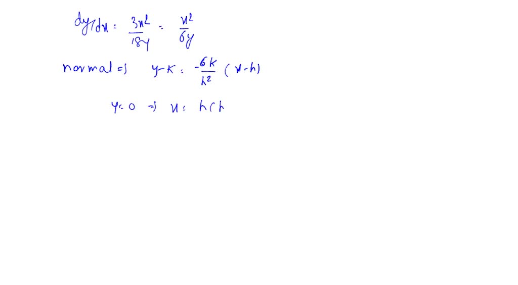 SOLVED:Find the values of x where the normal to the graph of (x-9)^2 is ...