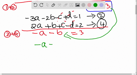 SOLVED:Extend the concepts of this section to solve each system. Write ...