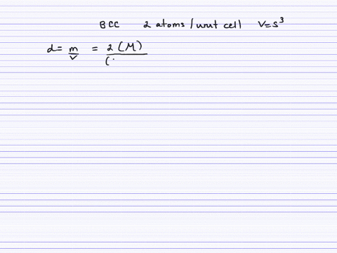 an-element-crystallizes-in-a-body-centered-cubic-lattice-the-edge-of-the-unit-cell-is-286-aa-and-t-3