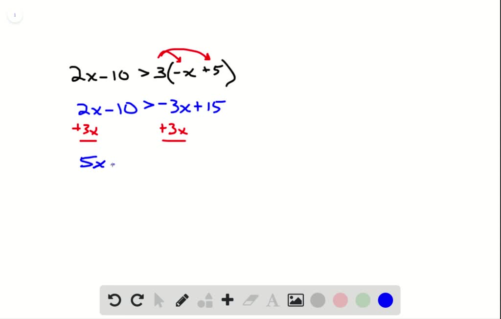 SOLVED:Solve the following inequalities: (a) 3 x-…