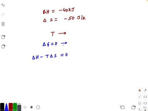beginaligned-text-suppose-that-a-reaction-has-delta-h-40-mathrmkj-text-and-delta-s-50-mathrmj-mathrm