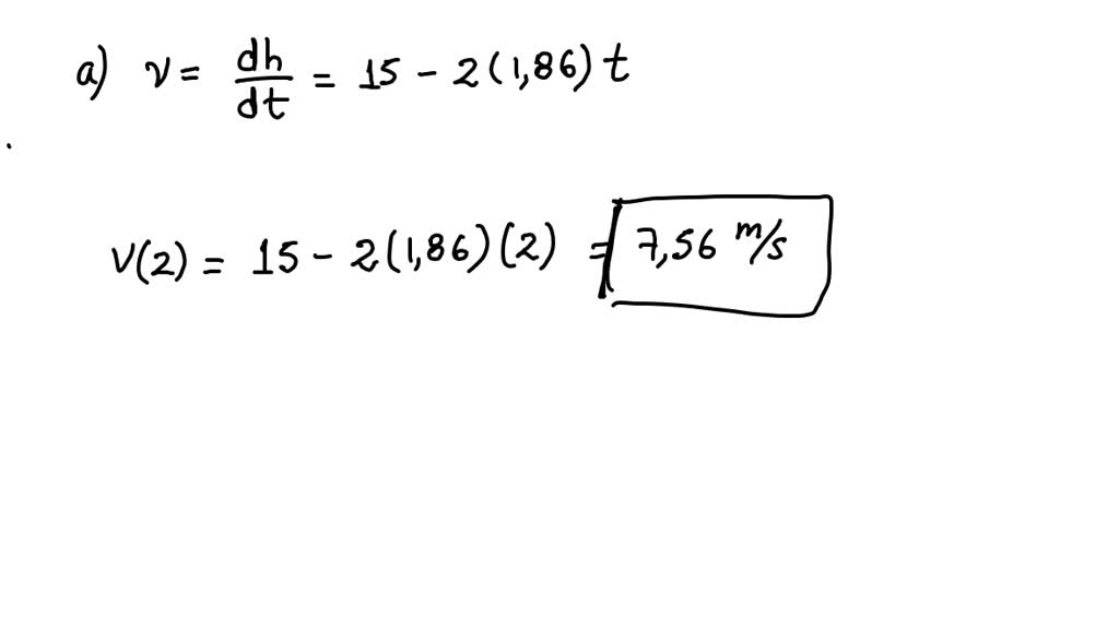 A Rock Is Thrown Upward With A Velocity Of