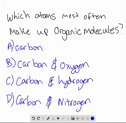 which macromolecule is made up of carbon hydrogen and oxygen atoms