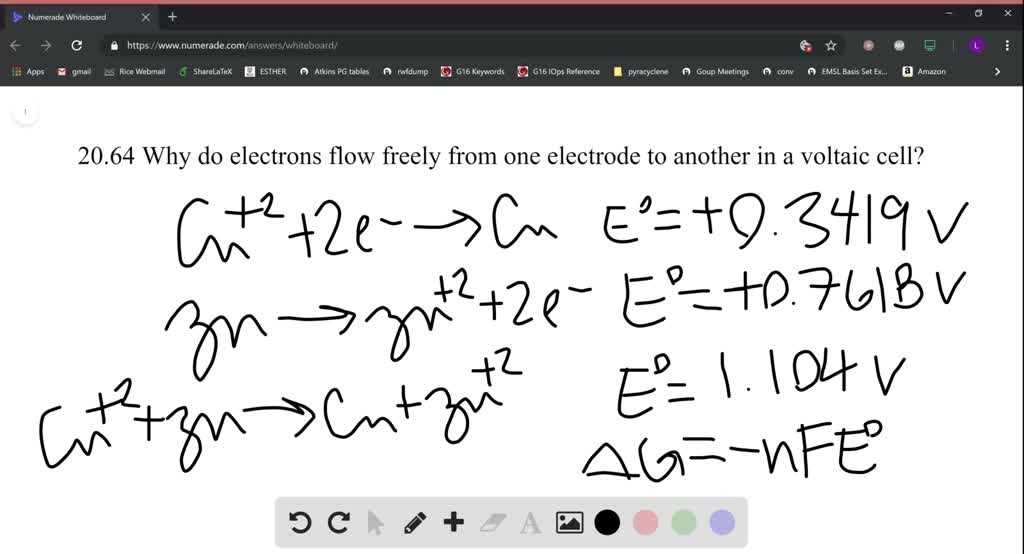 SOLVED:Why Do Electrons Flow From One Electrode To The Other In A ...