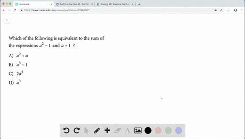 which-of-the-following-is-equivalent-to-the-sum-of-the-expressions-a2-1-and-a1-beginequation-beginar