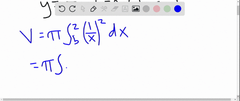 let-v-be-the-volume-of-the-solid-that-results-when-the-region-enclosed-by-y1-x-y0-x2-and-xb0b2-is-re