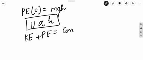 which-of-the-following-graph-is-correct-between-kinetic-energy-e-potential-energy-u-and-height-h-fro