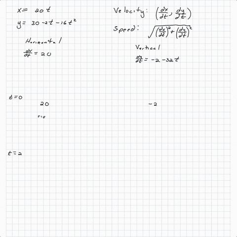 in-exercises-parametric-equations-for-the-position-of-an-object-are-given-find-the-objects-velocit-9