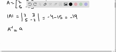 if-aleftbeginarraycc2-3-5-2endarrayright-be-such-that-a-1k-a-then-find-the-value-of-k