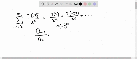 either-use-the-formula-for-the-sum-of-a-geometric-series-to-find-the-sum-or-state-that-the-series--6