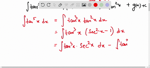 if-int-tan-5-x-d-xa-tan-4-xb-tan-2-xgxc-then-a-afrac14-b-frac12-b-gxln-sec-x-c-gxln-cos-x-d-a-frac14