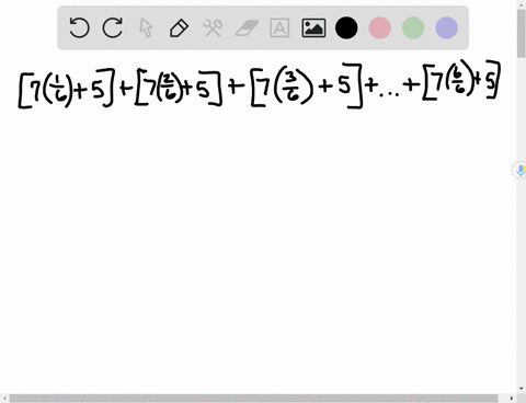 use-sigma-notation-to-write-the-sum-left7leftfrac16right5rightleft7leftfrac26right5rightcdotsleft7le