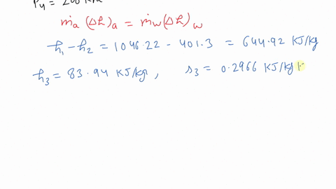 calculate-the-second-law-efficiency-of-the-counterflowing-heat-exchanger-in-problem-7105-with-an-amb