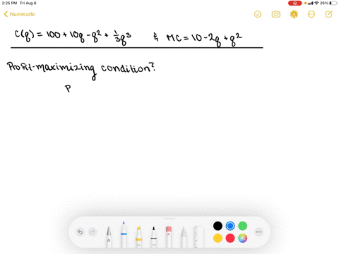 if-the-cost-function-for-johns-shoe-repair-is-cq10010-q-q2frac13-q3-and-its-marginal-cost-function-i