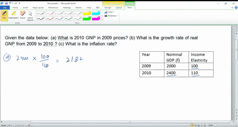 given-the-data-below-a-what-is-2010-gnp-in-2009-prices-b-what-is-the-growth-rate-of-real-gnp-from-20