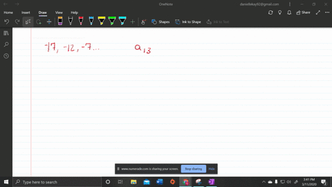 find-a_13-for-the-arithmetic-sequence-17-12-7-ldots