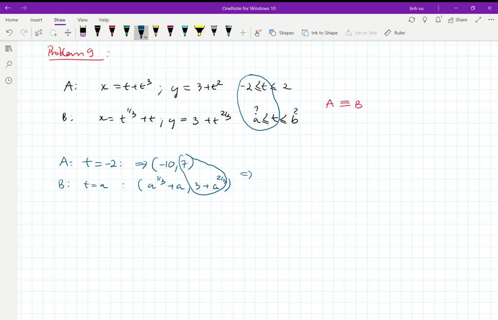 ⏩SOLVED:Equivalent descriptions Find real numbers a and b such that ...