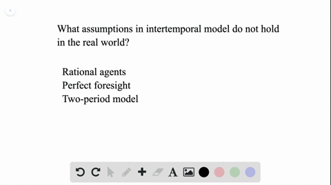 what-assumptions-does-the-model-of-intertemporal-choice-make-that-are-not-likely-true-in-the-real-wo