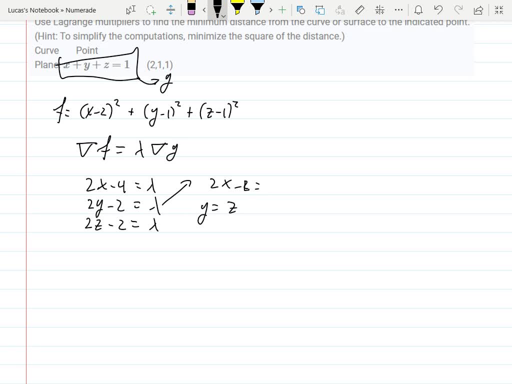 SOLVEDFind the EulerLagrange equation for the minimal surface problem