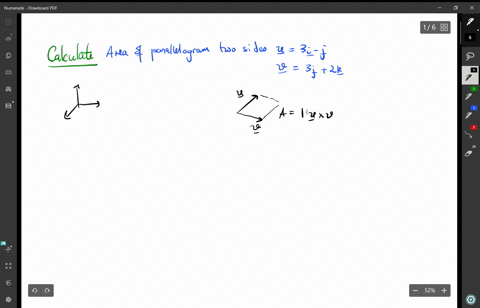 area-of-a-parallelogram-find-the-area-of-the-parallelogram-that-has-two-adjacent-sides-mathbfu-and-m