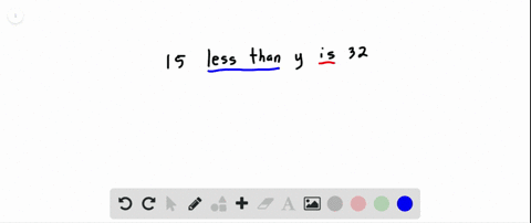 In the following exercises, translate each English sentence into an