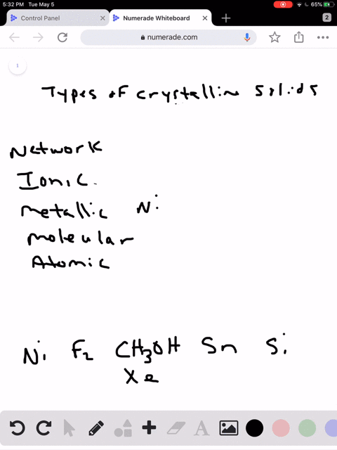 of-the-five-major-types-of-crystalline-solid-which-does-each-of-the-following-form-and-why-a-ni-b-ma