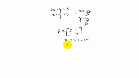 use-cramers-rule-to-solve-each-system-leftbeginarrayr-2-xy3-x-y3-endarrayright