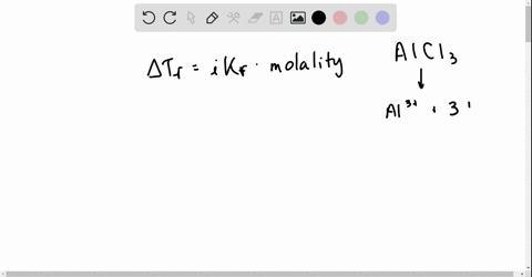 what-is-the-expected-change-in-the-freezing-point-of-water-for-a-0015-m-aqueous-solution-of-alcl-_3