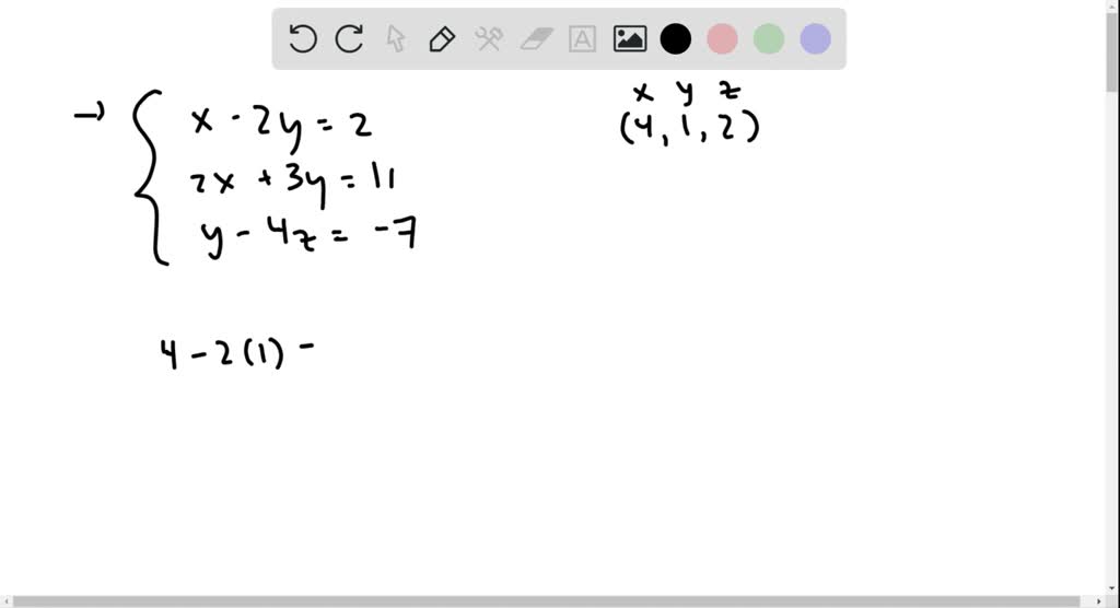 determine-if-the-ordered-triple-is-a-solution-of