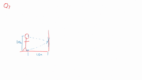 you-stand-150-mathrmm-in-front-of-a-wall-and-gaze-downward-at-a-small-vertical-mirror-mounted-on-it-